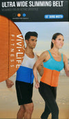 10" Ultra-Wide Exercise Slimming Neoprene Belt - One Size Fits Most - Orange