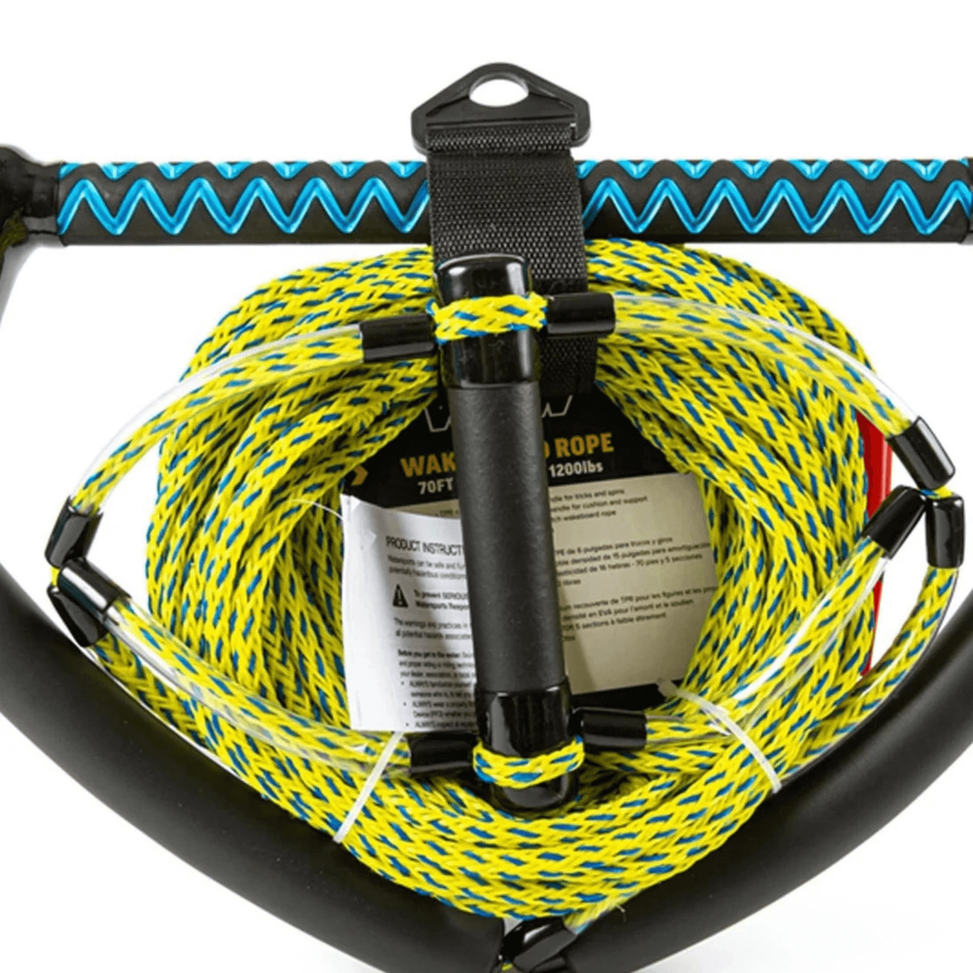 WOW Watersports 70ft Wakeboard Rope with Trick Handle