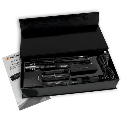 Solaray ZX-1XL 18650 LED Tactical Flashlight Kit