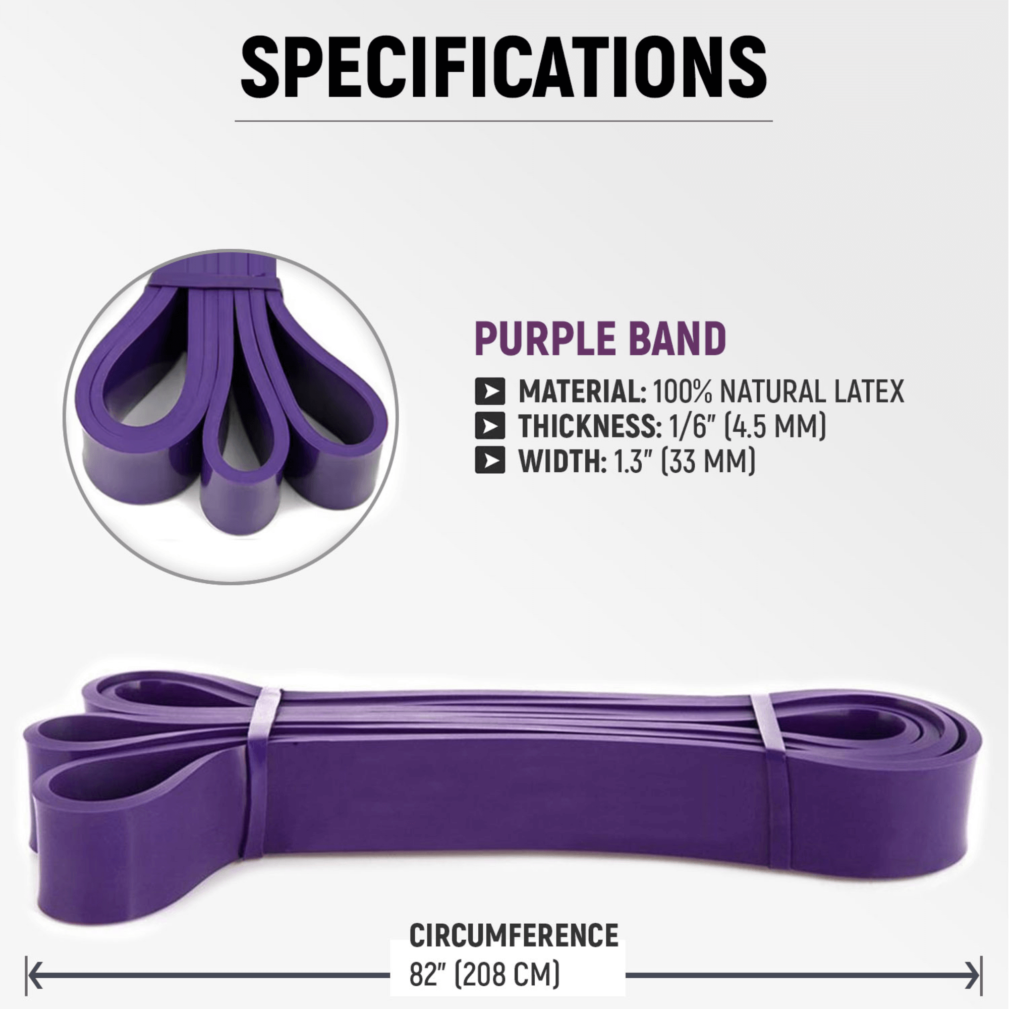 XGear Fitness XG-PRO Heavy Duty Exercise Resistance Bands