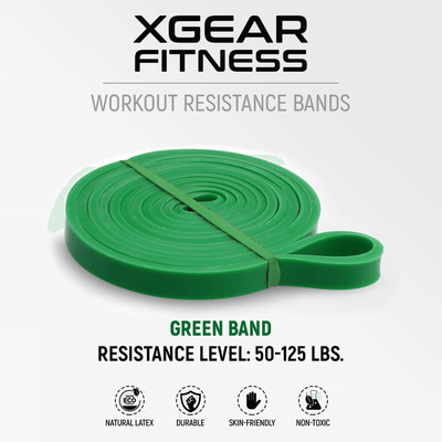 XGear Fitness XG-PRO Heavy Duty Exercise Resistance Bands