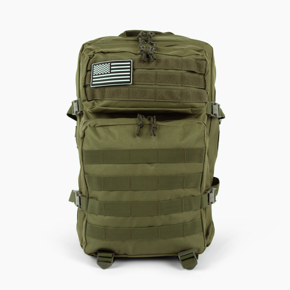 Link Military Backpack 45l Molle Army Tactical 3 Day Survival Waterproof  Outdoor Fishing Hiking Camping Bug Out Backpack 900d - Green : Target