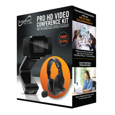 Pro-HD Video Conference Kit Pro-HD Webcam & Stereo Headset