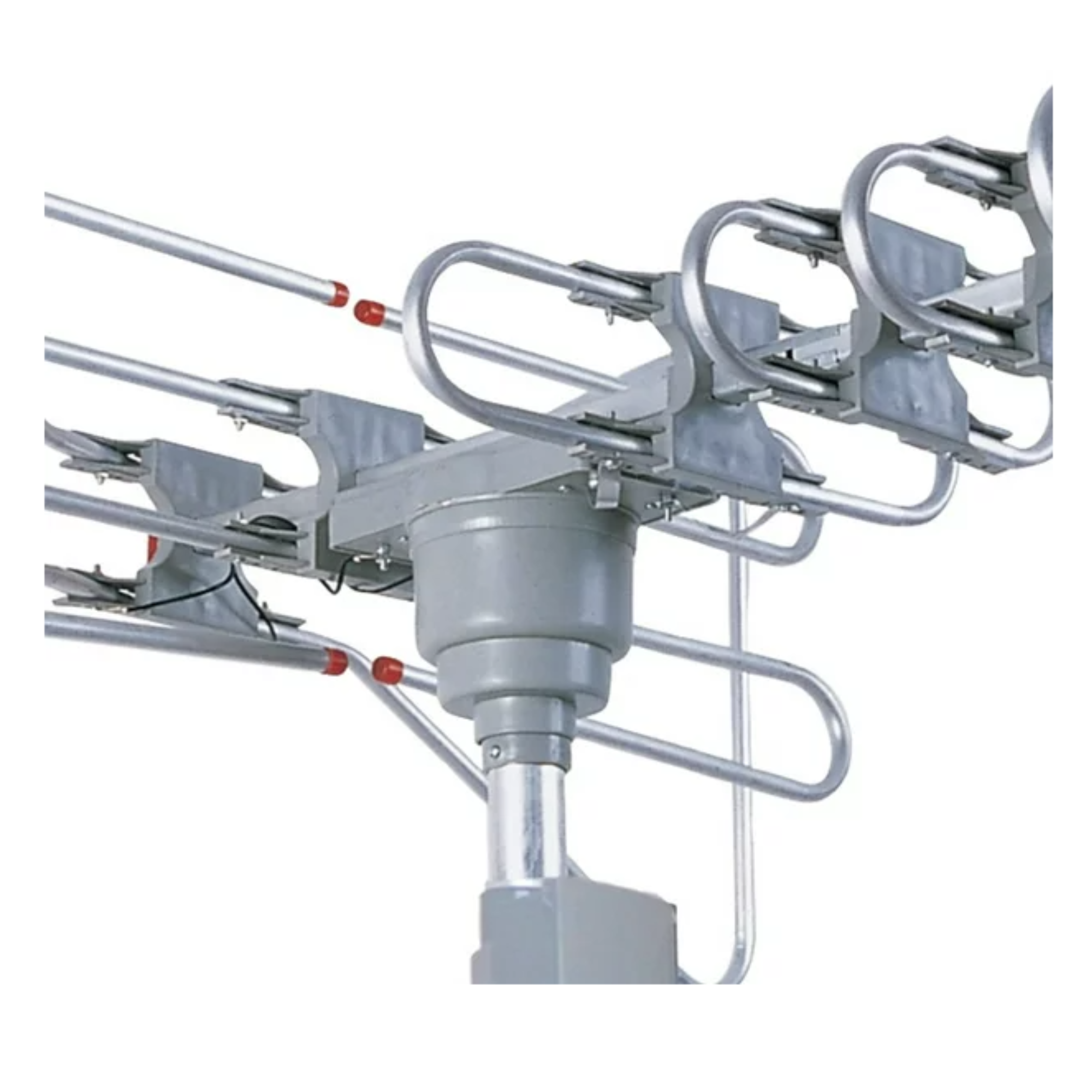 Supersonic 360-Degree HDTV Digital Amplified Motorized Antenna with Remote Control