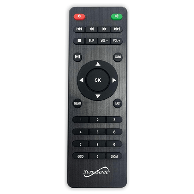 Supersonic Home Theater Projector with Bluetooth