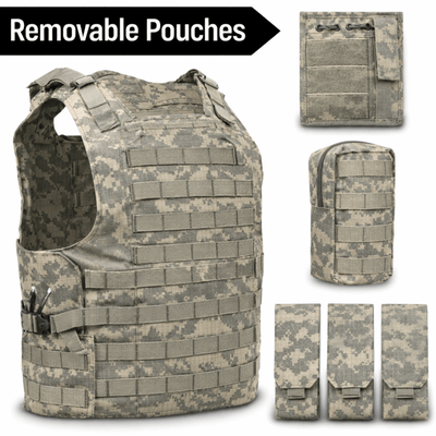 XGear Tactical Military Tactical Plate Carrier Vest