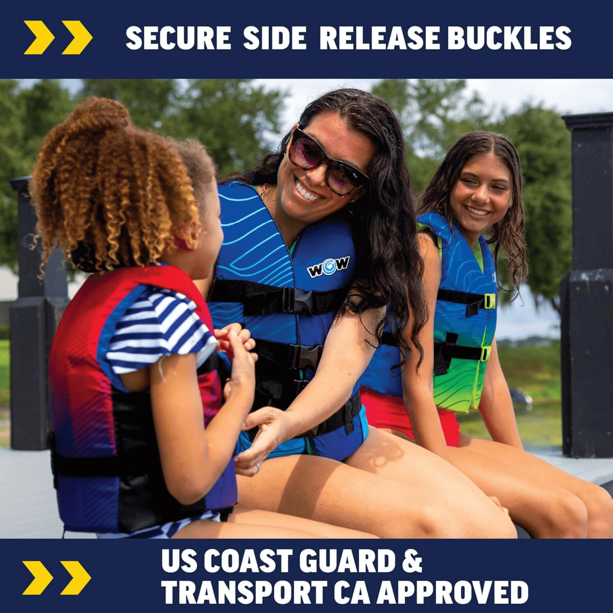 WOW Watersports Vis-Wave Child Life Vest