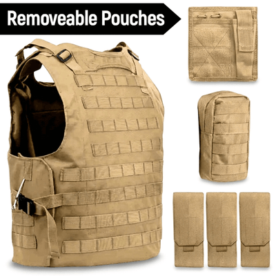 XGear Tactical Military Tactical Plate Carrier Vest