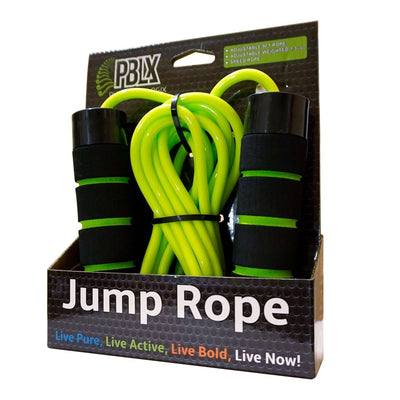 Oak and Reed JRW2544 Weighted Jump Rope - Black/Mauve