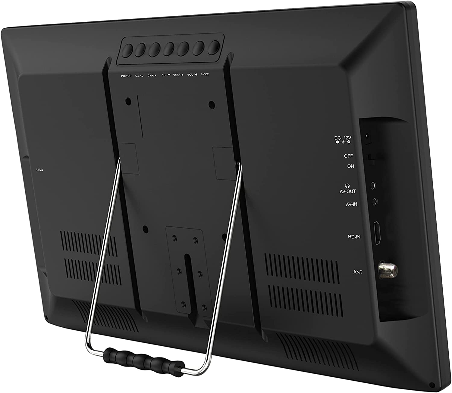 Naxa Portable 13.3" 12 Volt ACDC TV and Digital Multimedia Player