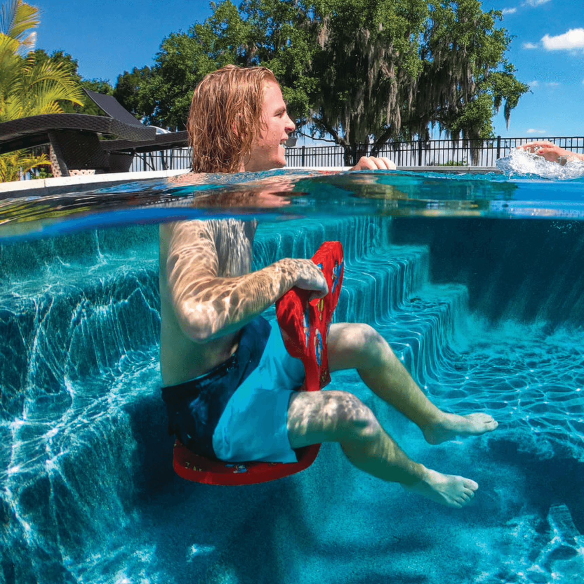 WOW Sports DC Comics Superman Whale Tail Floating Seat