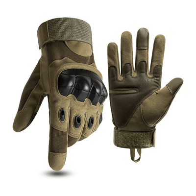 Tactical Military Airsoft Gloves for Outdoor Sports, Paintball, and Motorcycling with Touchscreen Fingertip Capability