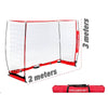 PowerNet Futsal Goal 3m x 2m Portable Instant Net & Zipper Carrying Bag - Regulation Goal Size