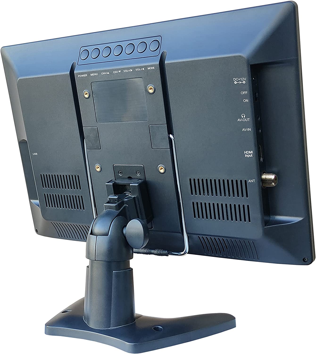 Naxa Portable 13.3" 12 Volt ACDC TV and Digital Multimedia Player