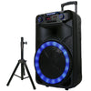 15" Portable Bluetooth Speaker with Stand