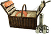 Picnic at Ascot Buckingham Basket for 4 w/Coffee