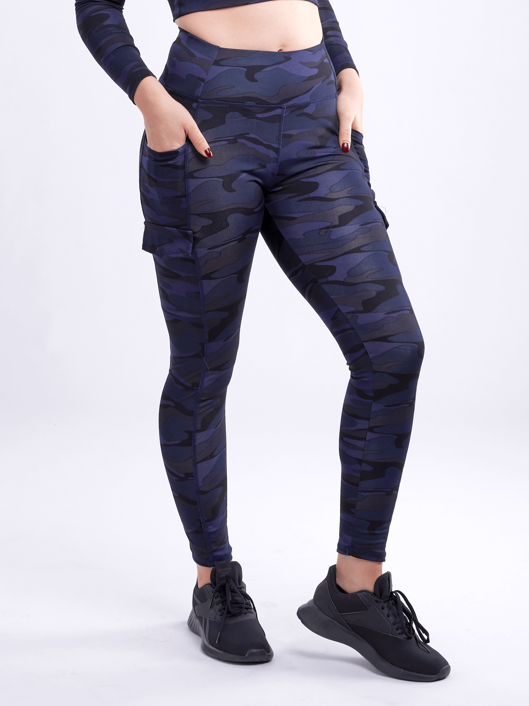 JupiterGear High-Waisted Leggings with Side Cargo Pockets