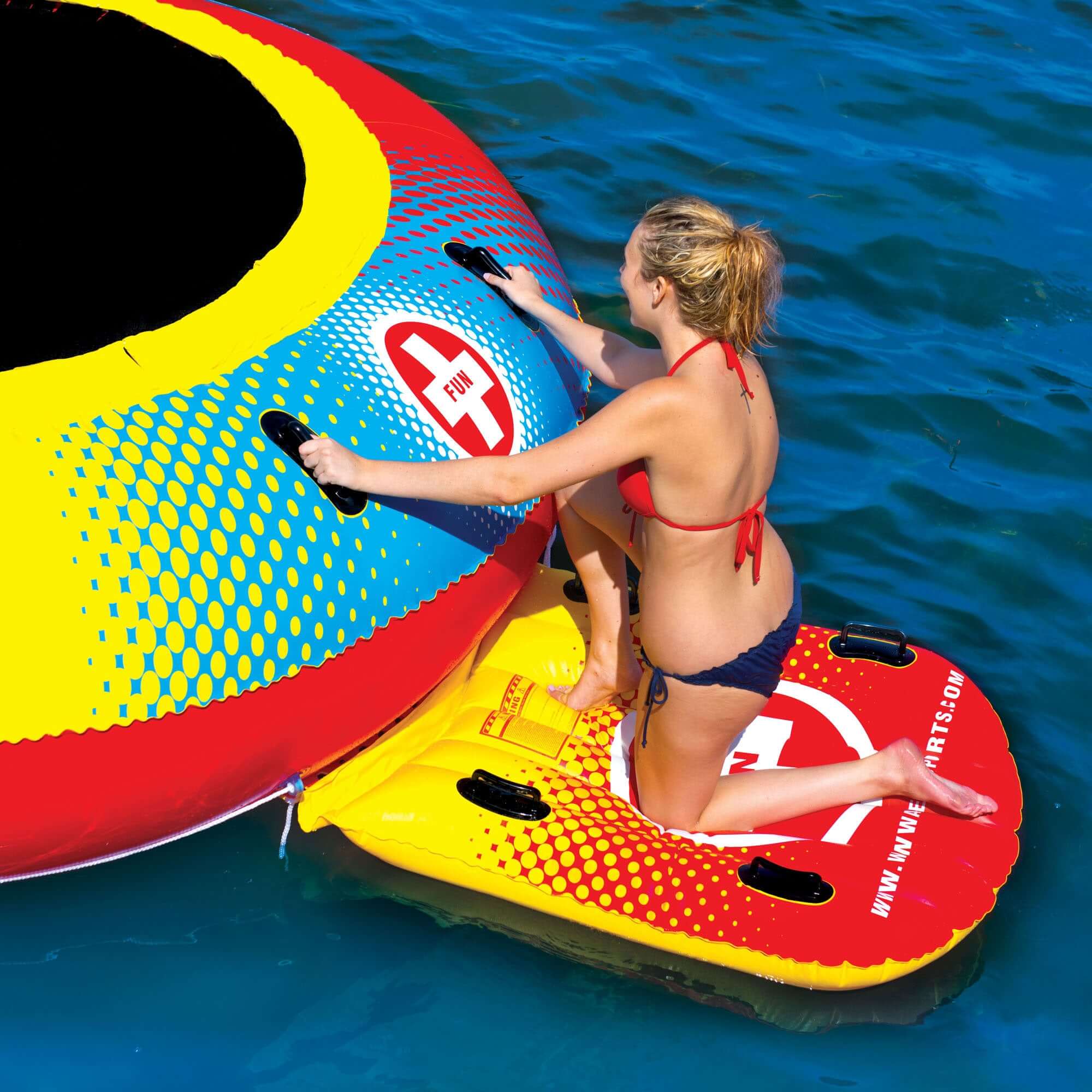WOW Watersports Floating Pool and Lake Bouncer