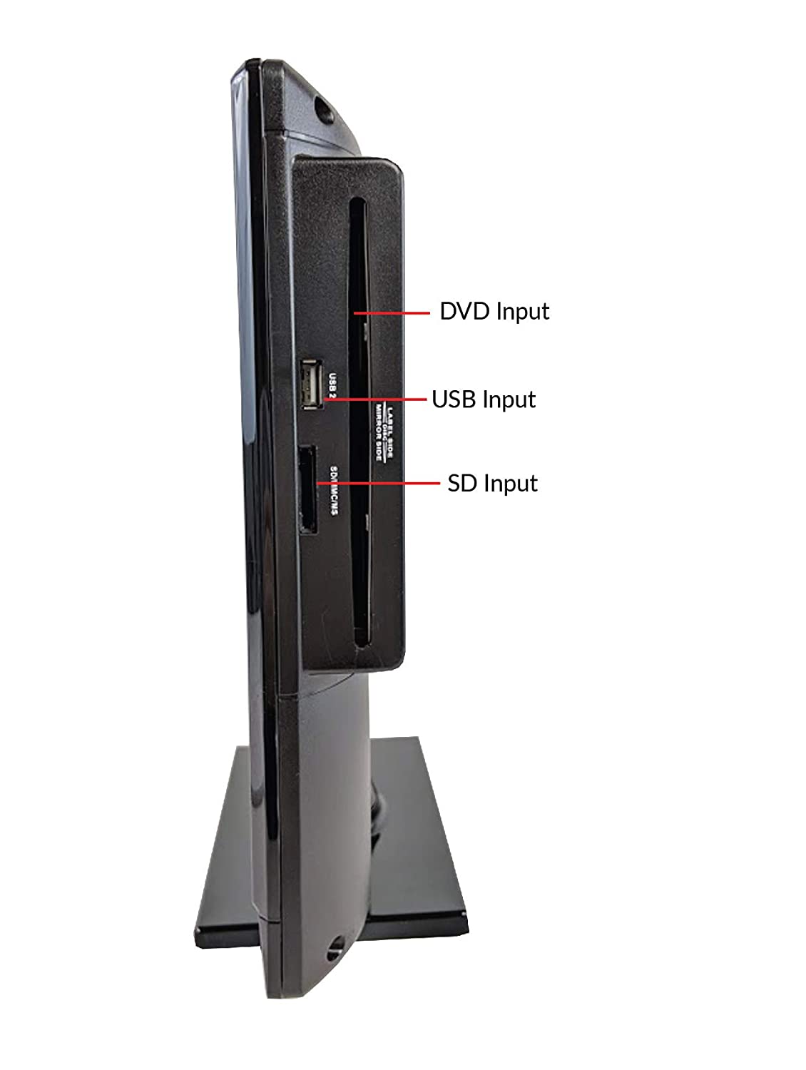 15.6" Supersonic 12 Volt AC/DC LED HDTV with DVD Player, USB, SD Card Reader and HDMI