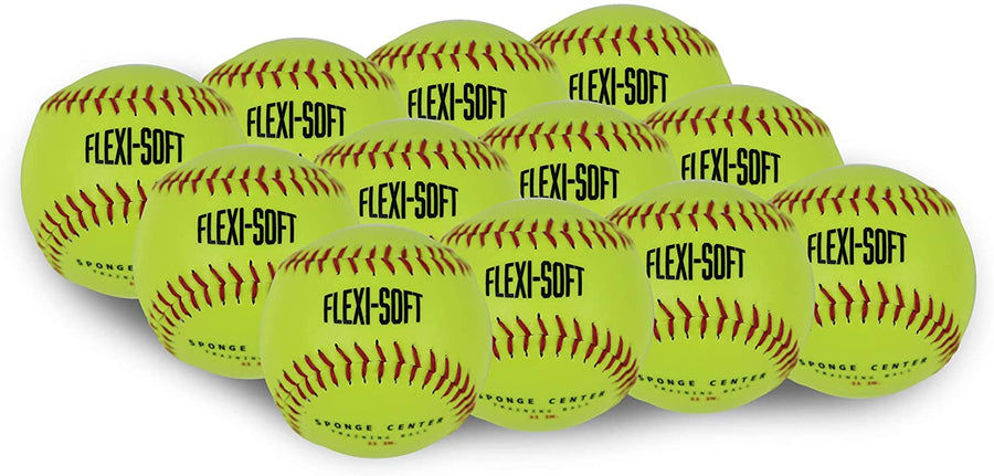PowerNet Flexi Soft 11" Softball 12-Pack Great for Training (TBALL) (1141-1)