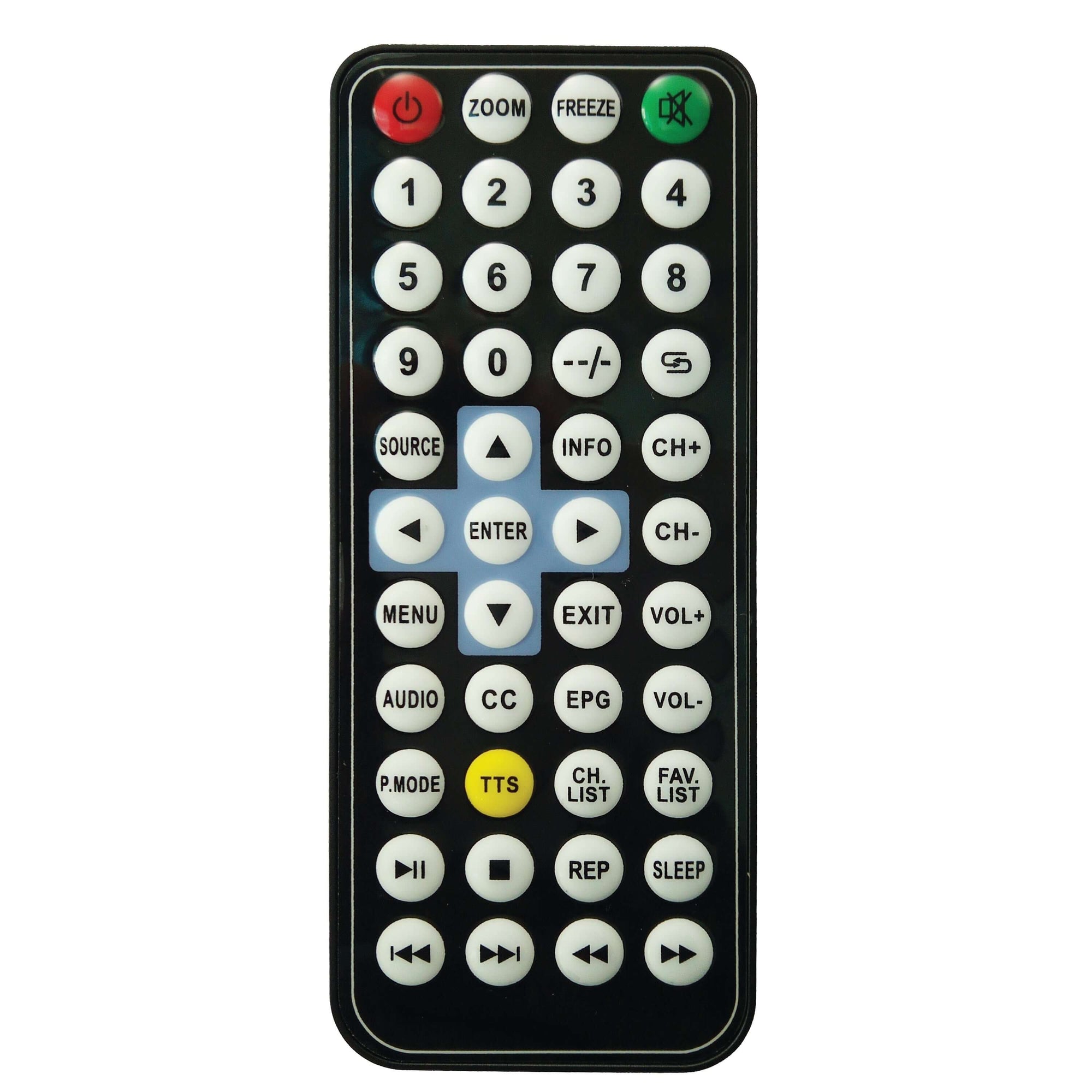 Supersonic 4.3" Portable Digital LCD TV with USB & SD Inputs, 12 Volt AC/DC Compatible (SC-143)