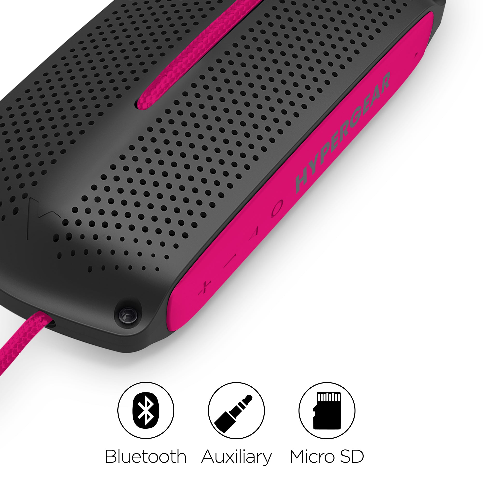 HyperGear Wave Water Resistant Wireless Speaker with Extended Battery Life