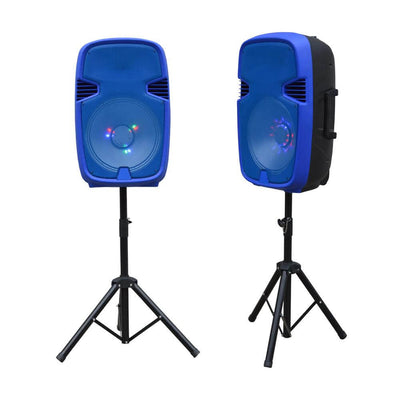 15" Portable Bluetooth Speaker With Stand