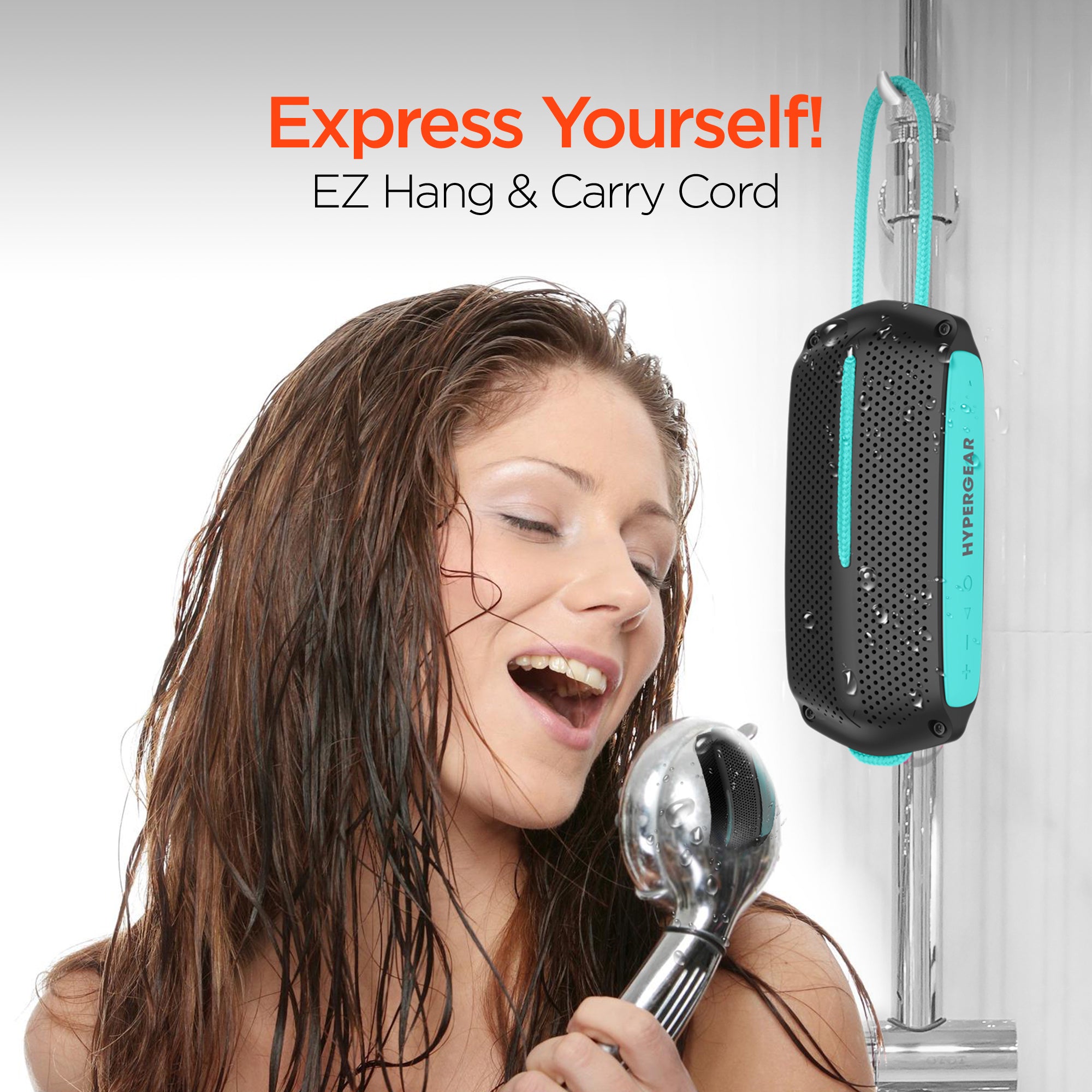 HyperGear Wave Water Resistant Wireless Speaker with Extended Battery Life