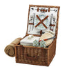 Picnic at Ascot Cheshire Basket for 2 w/blanket