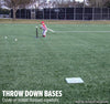 PowerNet Throw Down Bases 5-Piece Set for Indoor & Outdoor Use (1151)