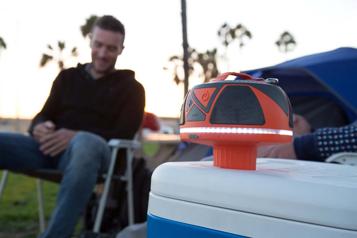 WOW Sports WOW-SOUND Floating Waterproof Stereo Bluetooth Speaker