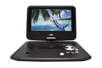 9" TFT LCD Swivel Screen Portable DVD Player with USB/SD/MMC Inputs