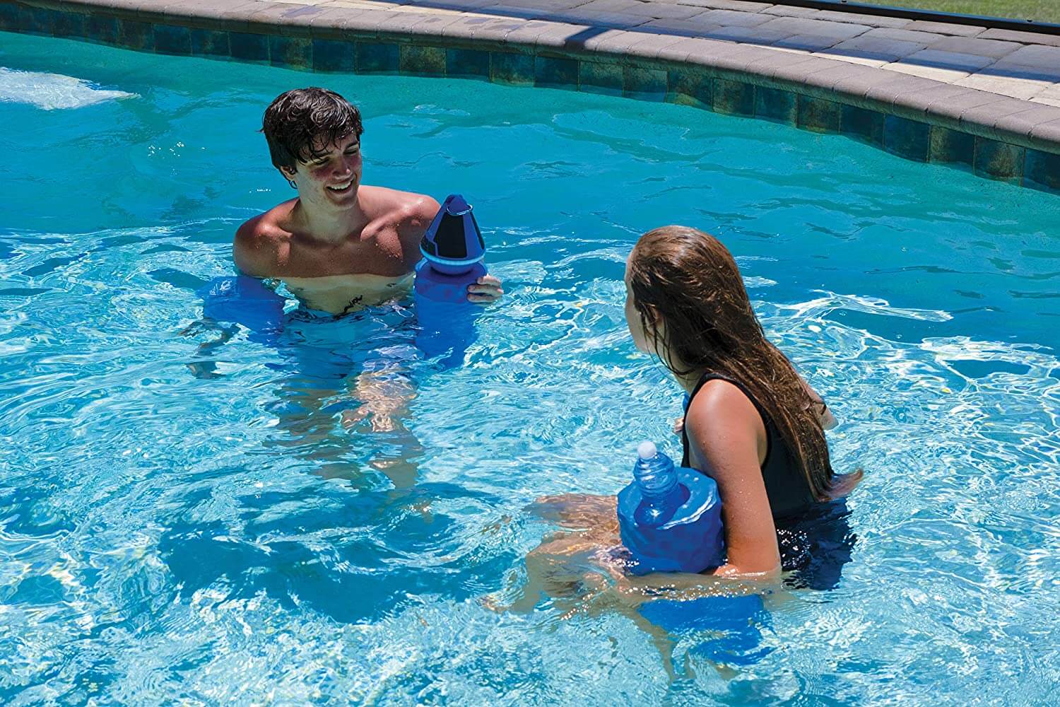 WOW Watersports Dipped Foam Pool Noodle 6.5" with Cup Holder