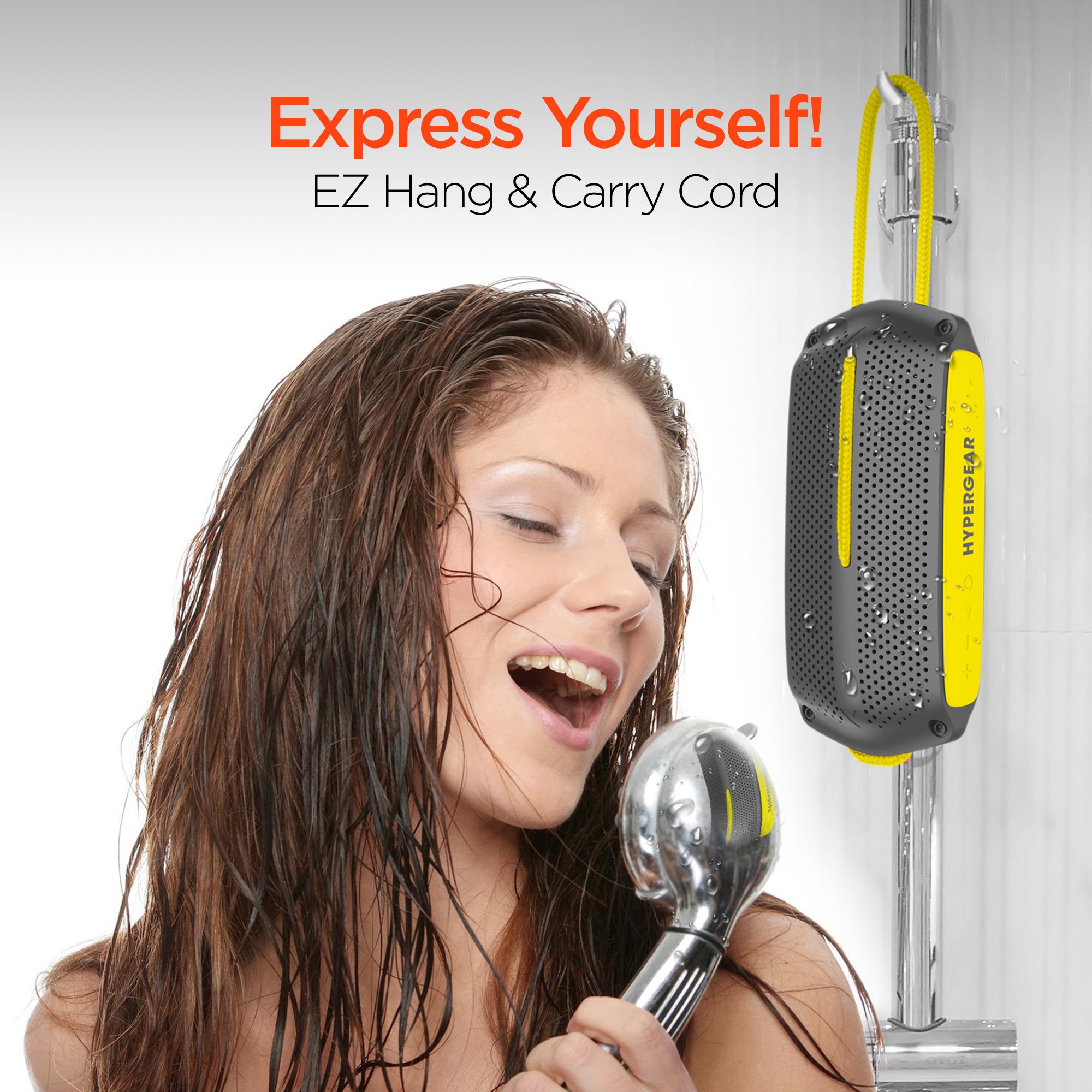 HyperGear Wave Water Resistant Wireless Speaker with Extended Battery Life