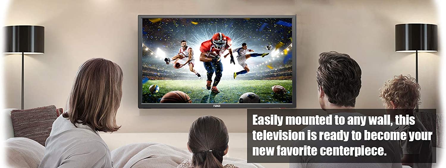 Naxa 32" LED HDTV with DVD and Media Player with USB, SD Card Reader and HDMI