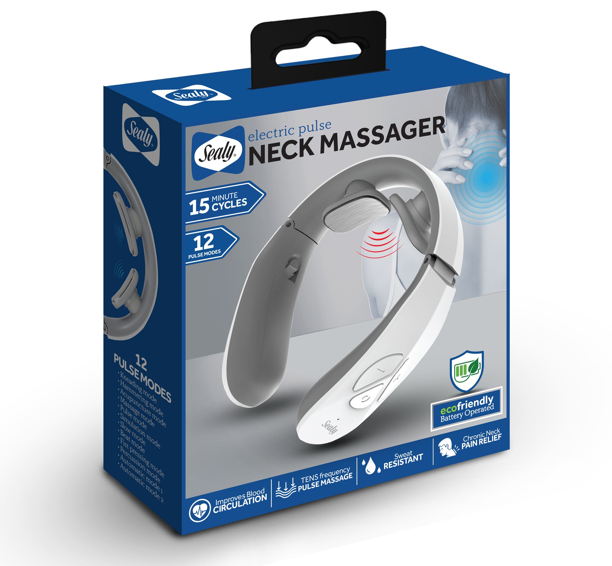 New Neck Massager-Electric Neck Pulse Massager .