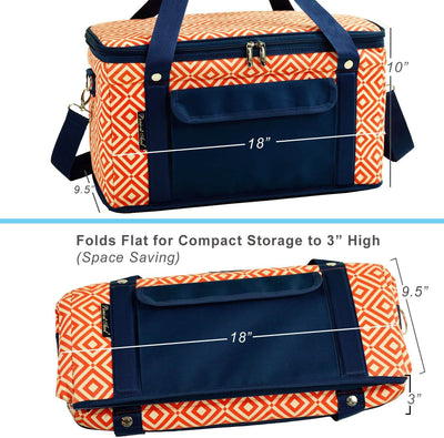 Picnic at Ascot Hybrid Folding Cooler