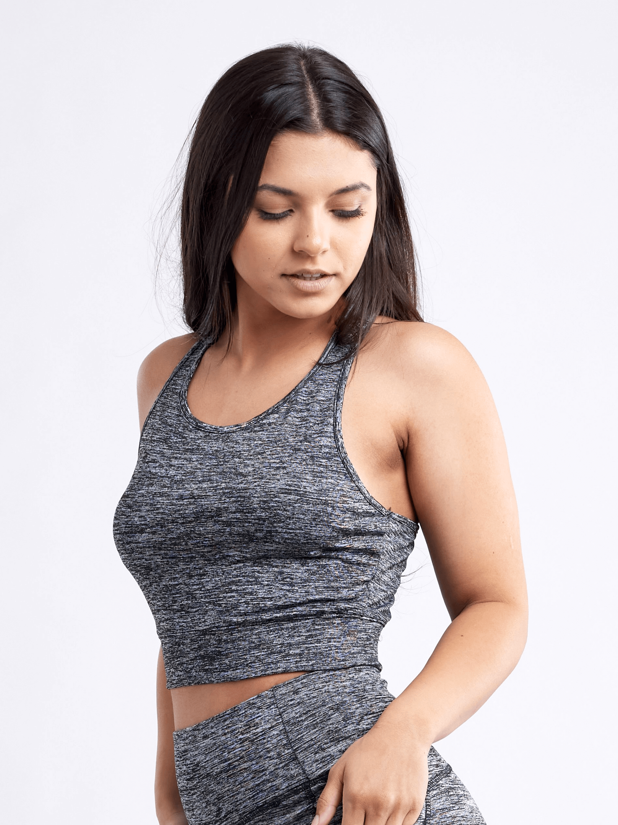 JupiterGear Racerback Lightweight Training Crop Tank Top