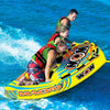 WOW Sports Macho 1-3 Person Towable Water Tube For Pool and Lake (16-1030)