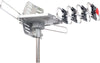Supersonic HDTV Digital Amplified Rotating Antenna | 360 Degree Rotation: Clear Signal and Supports 2 TV Sets! (SC-613)