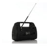 9 Band AM/FM/SW1-7 Portable Radio with Built-In Torch Light