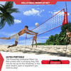 PowerNet Freestanding Volleyball Warm-Up Net, Adjustable and Portable (1178)