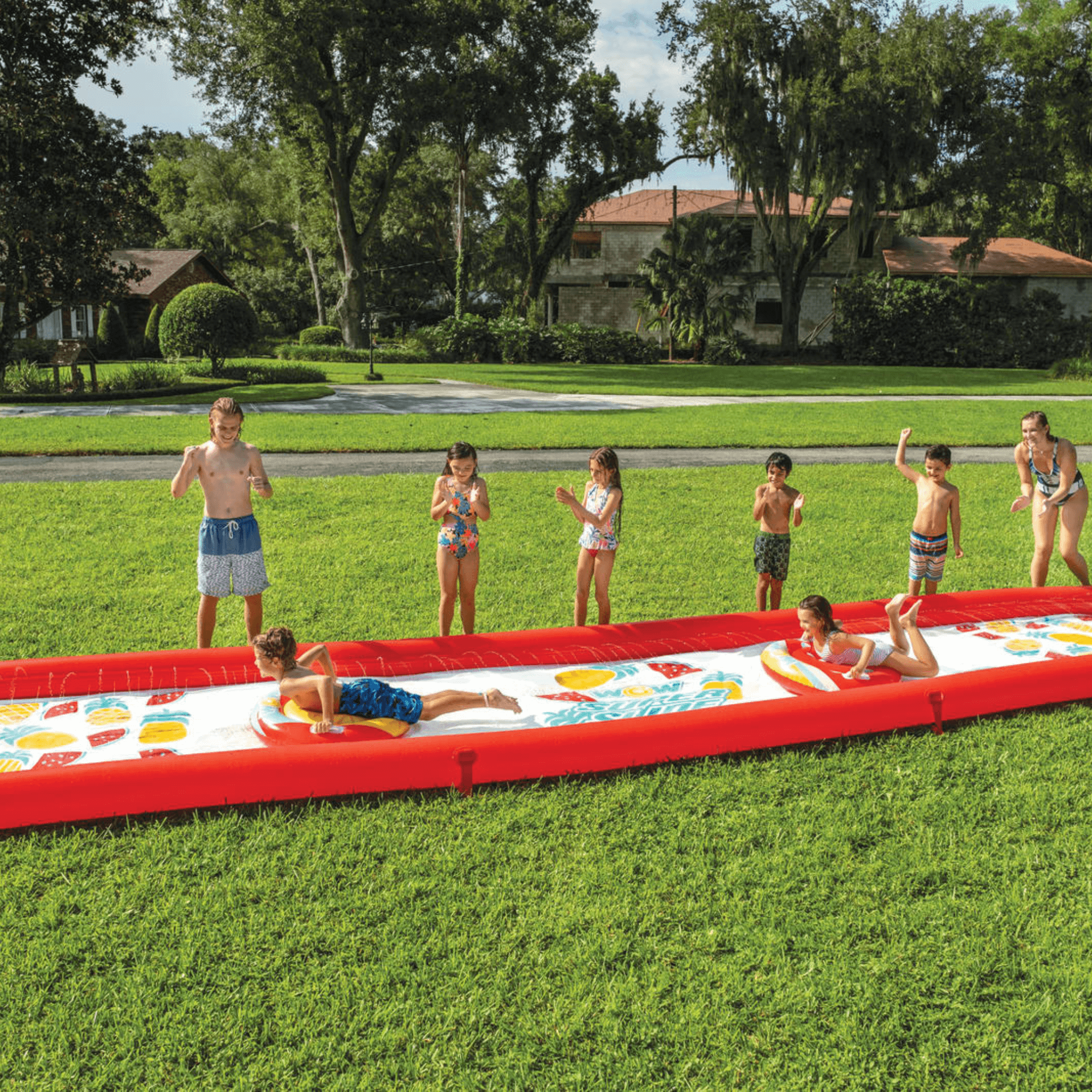 WOW Watersports Pineapple Super Backyard Lawn Slide