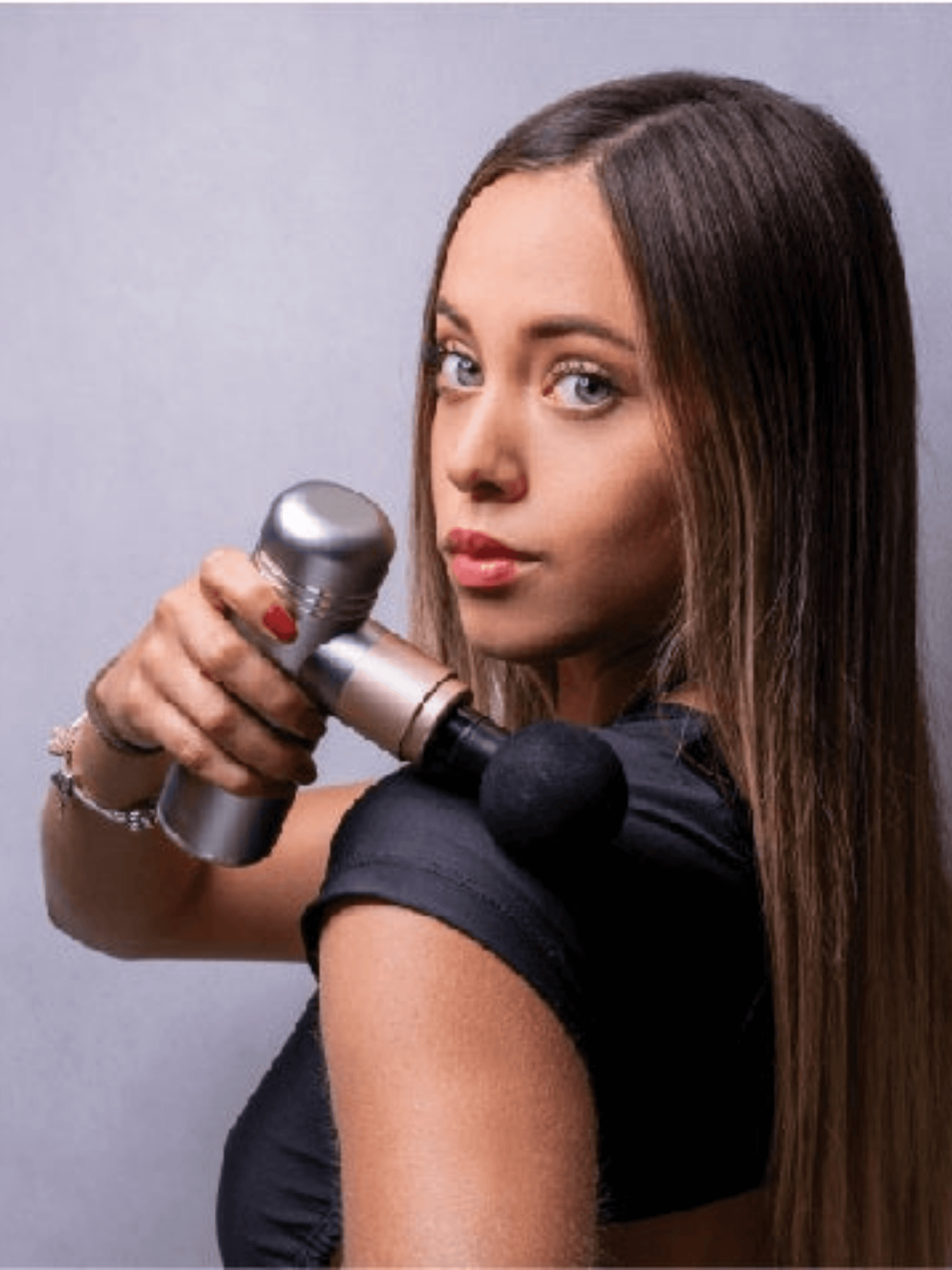 Bella2Bello G9 Mini Massage Gun (Silver)