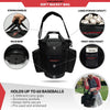 PowerNet Soft Material Baseball Ball Bucket Carrier Bag with Xtra Pockets (B018)