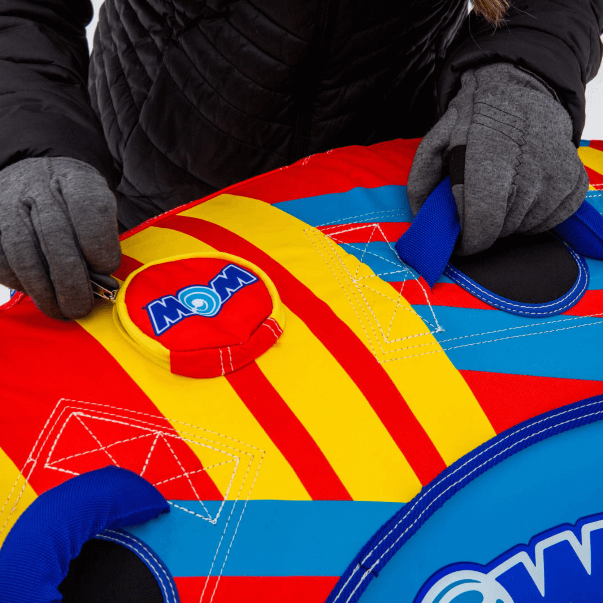 WOW Watersports Tracer Snow Tube Towable for Summer and Winter Action