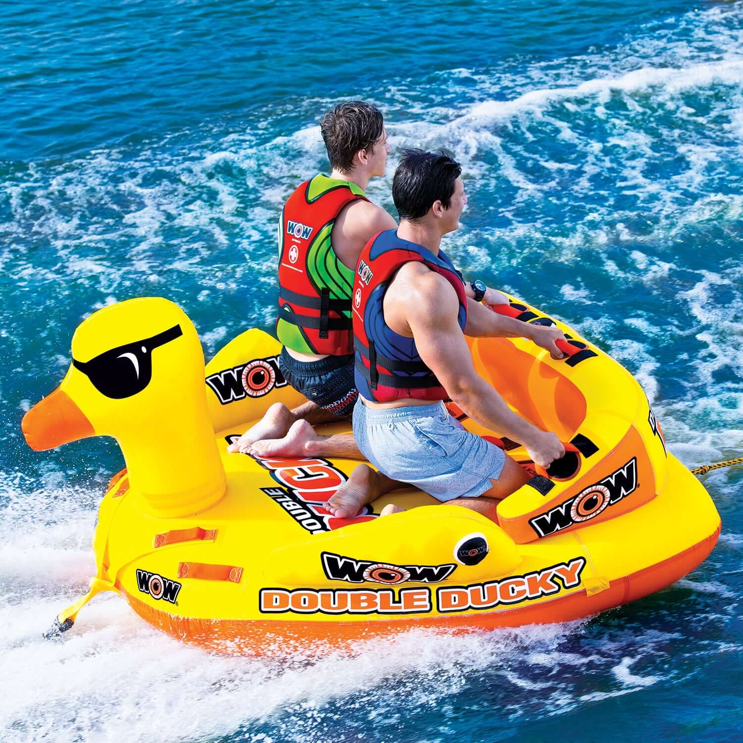 WOW Sports Double Ducky 2P Towable (19-1050)