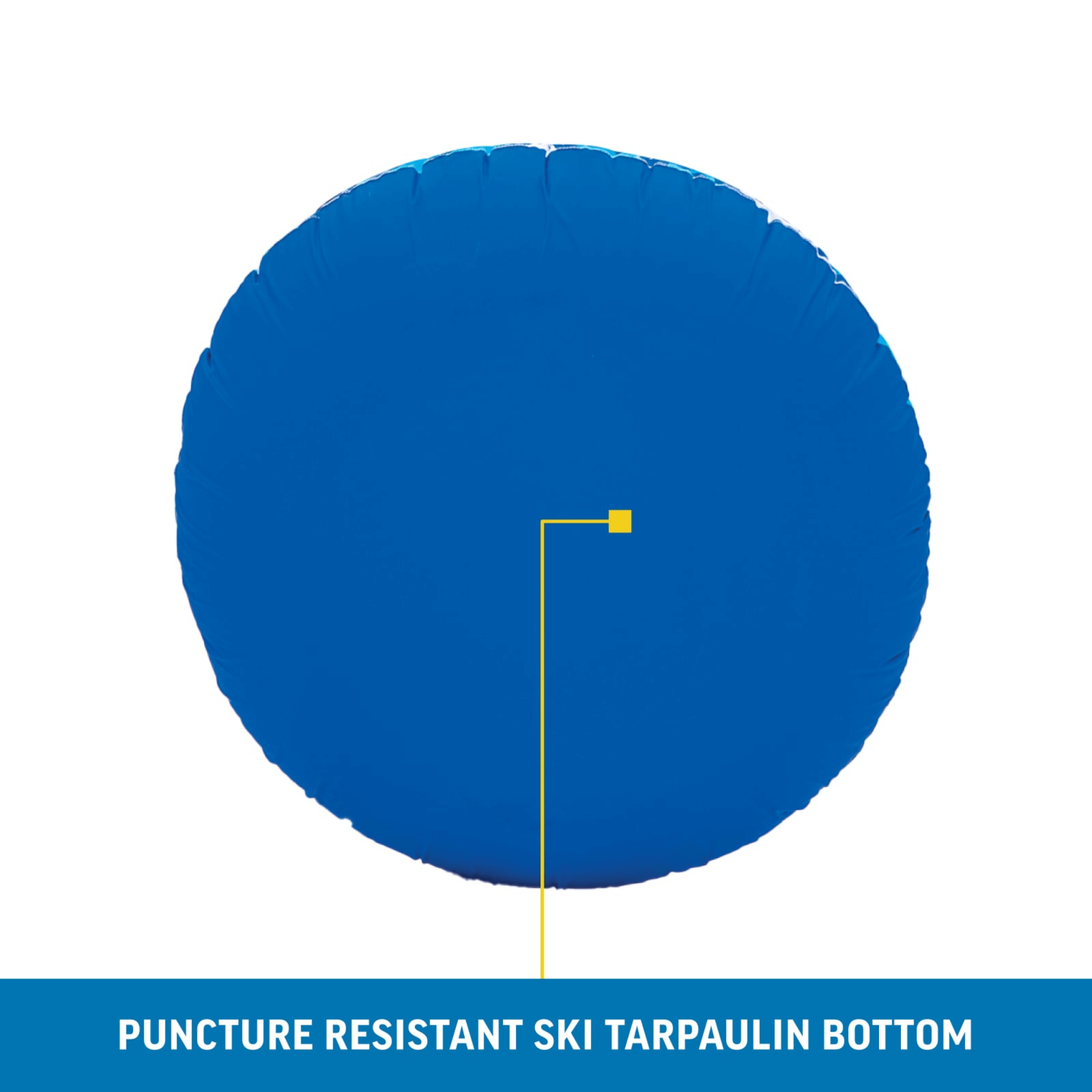 WOW Watersports Tracer Snow Tube Towable for Summer and Winter Action