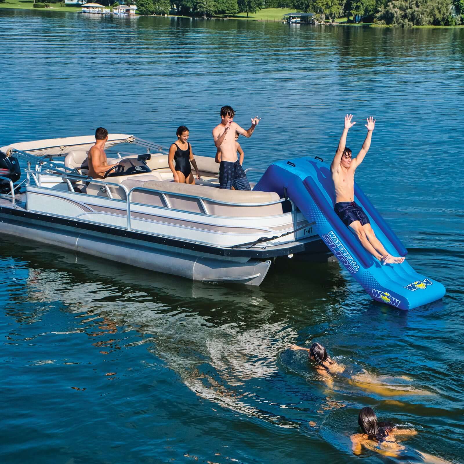 WOW Watersports Pontoon Waterfall Slide