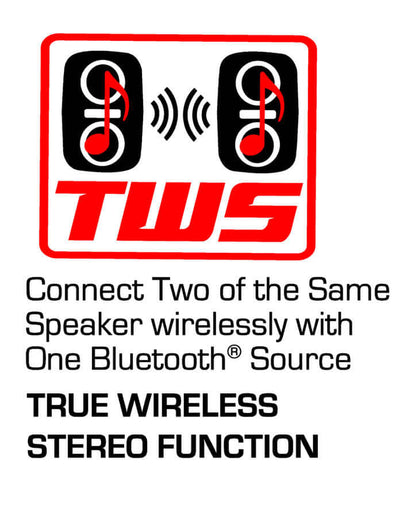 Dual Bluetooth True Wireless Sync Speakers Combo